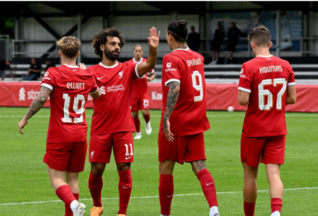Salah kịp có bàn thắng ở cuối trận giúp Liverpool có trận hòa 4-4.