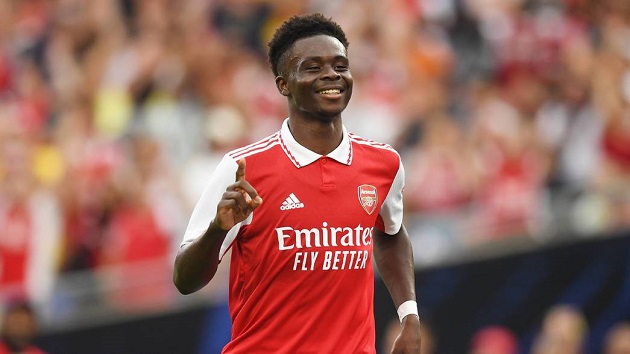 Bukayo Saka là ngòi nổ chính của Arsenal ở mùa giải trước. Không có lý do gì anh lại ngồi dự bị ở trận khai màn.