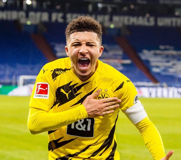 Sancho tỏa sáng trong màu áo Dortmund.
