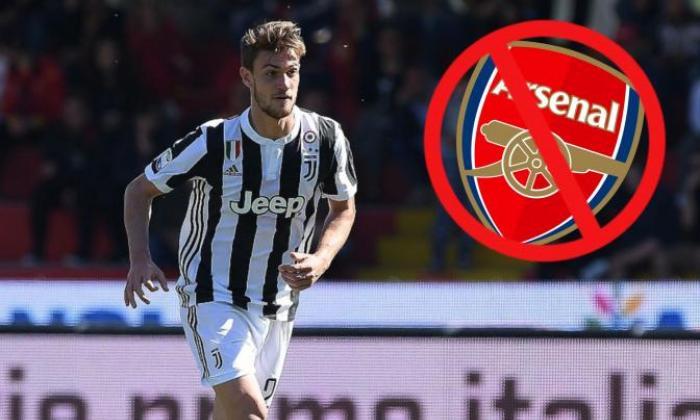 Arsenal chủ động từ bỏ Rugani.