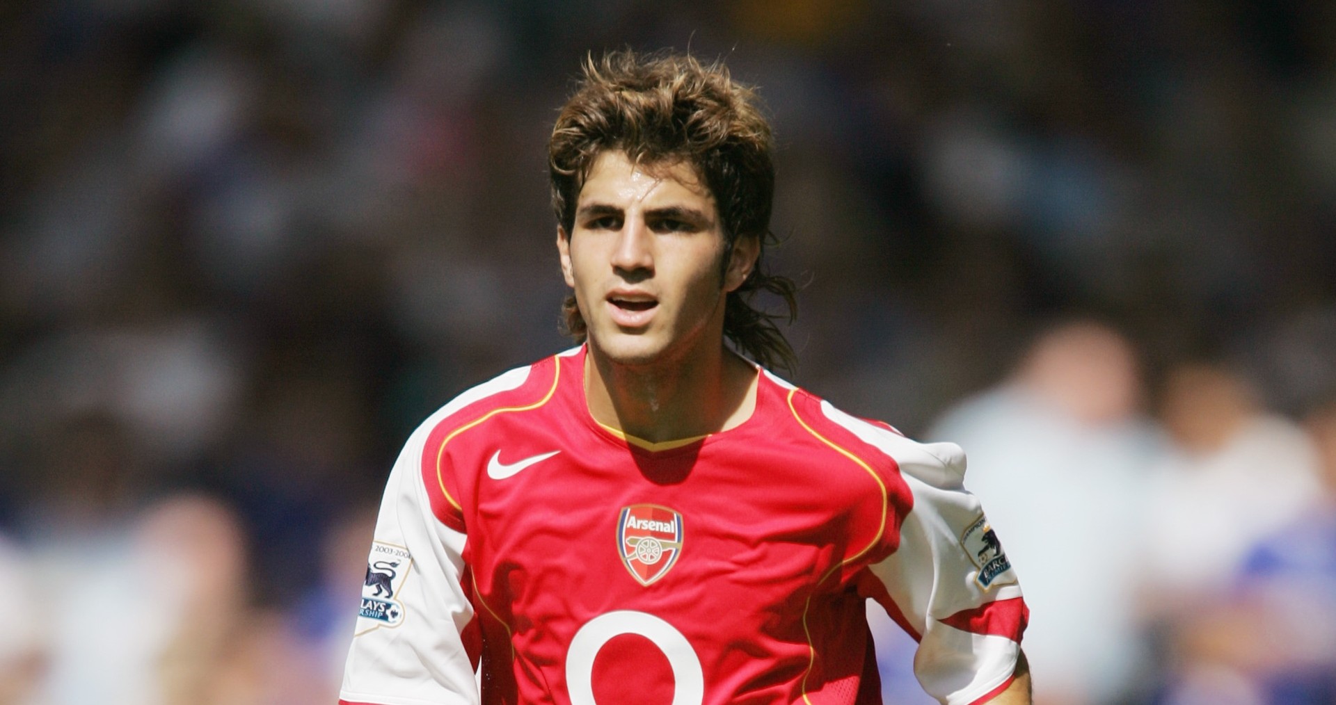 Fabregas trong màu áo Arsenal.