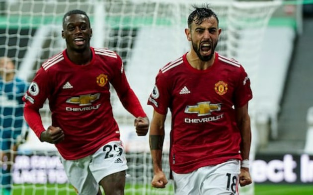 Bruno Fernandes cùng các đồng đội thi nhau tỏa sáng.