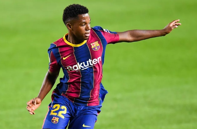 Fati được kỳ vọng sẽ thay thế Lionel Messi trong tương lai.