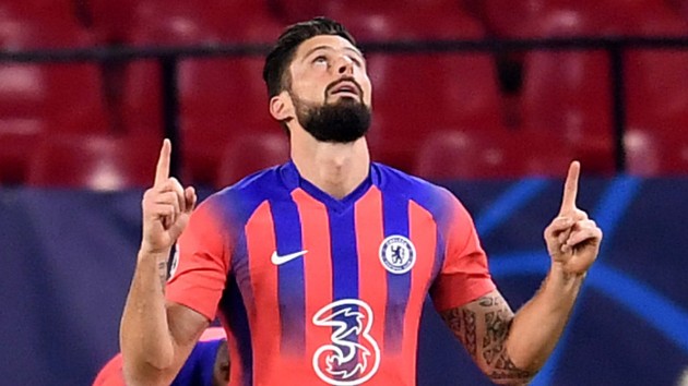 Không phụ lòng tin của chiến lược gia người Anh, Giroud đã có đến 4 lần sút tung lưới Sevilla vào đêm qua. Đáng chú ý, đó là một cú poker hoàn hảo, được ghi bằng đầu, chân trái, chân phải và một quả đá penalty.