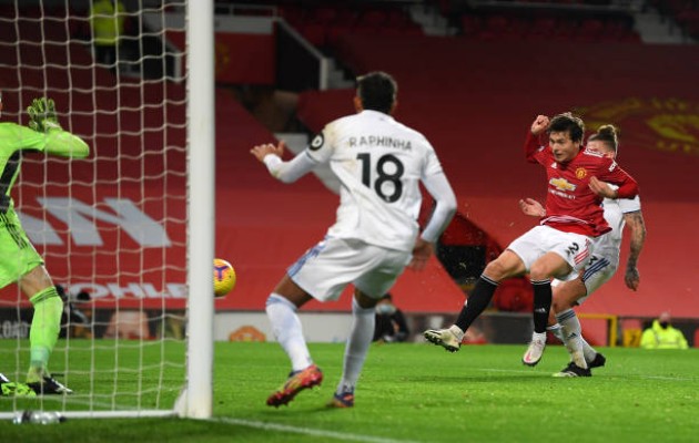 Lindelof lập công cho Man United.