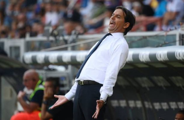 Inzaghi chắc chắn không hài lòng với màn trình diễn của các học trò.