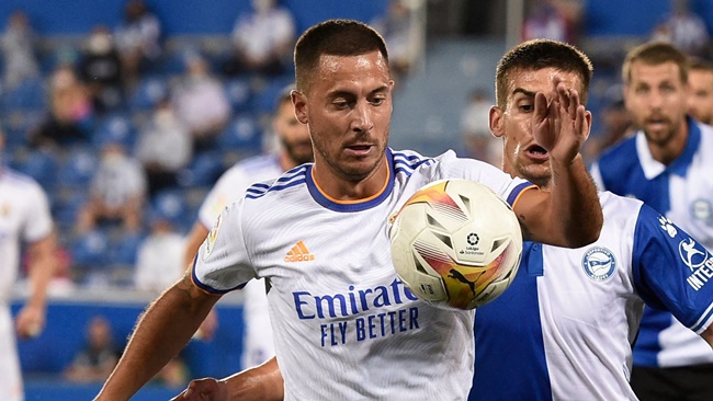 Hazard vẫn thi đấu mờ nhạt tại Real.