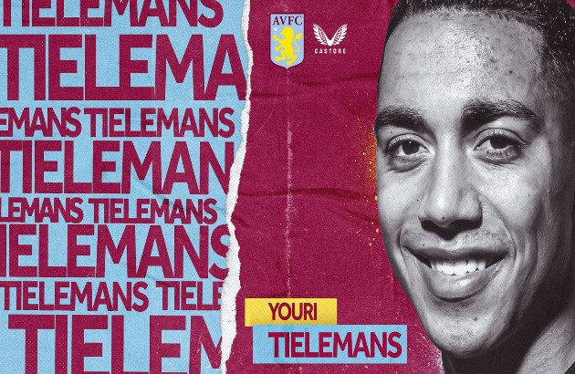 Tielemans gia nhập Aston Villa.