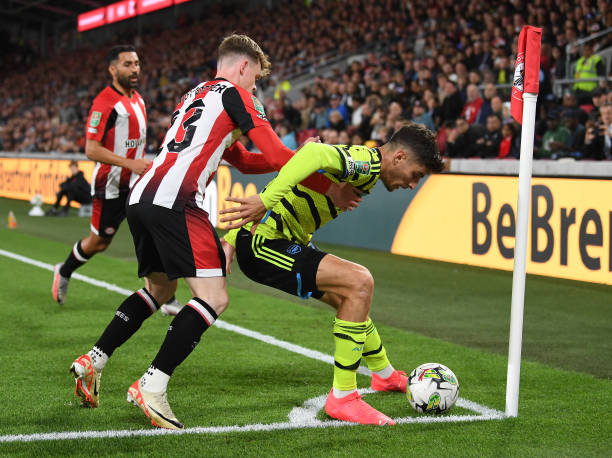 Havertz gây ấn tượng ở mặt trận phòng ngự.