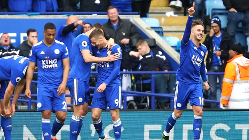 Leceister đã có trận đấu hay trước Man City.