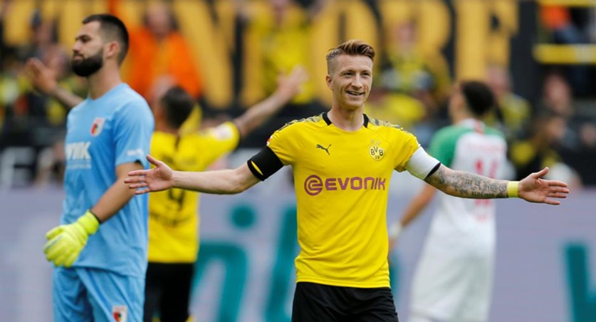 1 bàn thắng nơi Marco Reus rõ ràng không đủ để thể hiện tầm ảnh hưởng của tiền đạo người Đức trong trận thắng Augsburg.