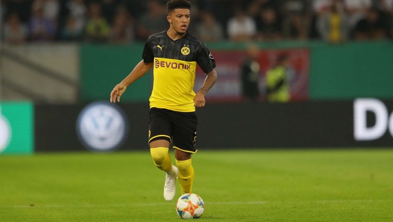 Tháng 8 mới đây, Sancho đã cùng Dortmund đánh bại Bayern Munich để lên ngôi ở siêu cúp Đức.