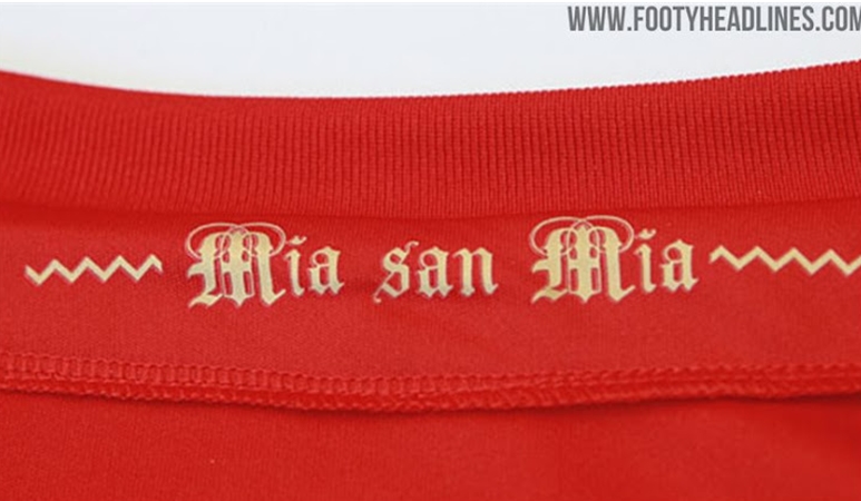 "Mia san Mia" là câu khẩu hiệu gắn bó với Bayern từ trước đến nay. Do đó, NHM cảm thấy thất vọng khi khẩu hiệu làm nên tên tuổi của họ bị thay thế bởi dòng chữ đơn thuần là "FC Bayern".