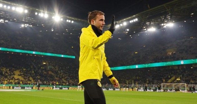 Gotze đang là cầu thủ tự do sau khi rời Dortmund.