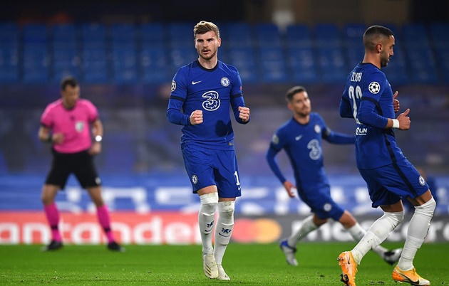Werner thi đấu không ngừng nghỉ từ ngày đến Chelsea.