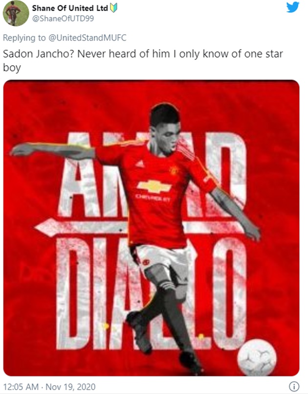 Jadon Sancho à? Tôi chưa bao giờ nghe về cái tên đó bởi chỉ biết mỗi ngôi sao trẻ này thôi.