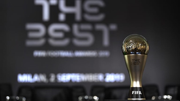 FIFA vừa chốt danh sách 11 cái tên giành giải nam cầu thủ xuất sắc nhất năm 2020.