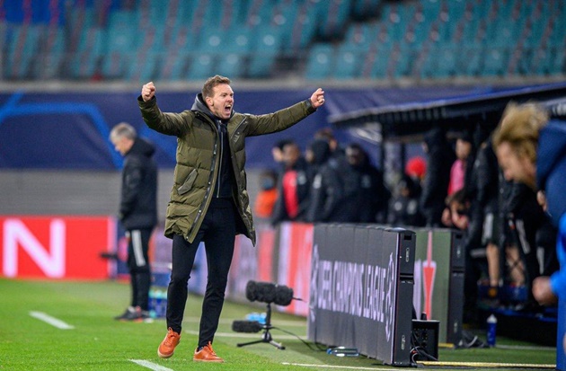 Nagelsmann giúp Leipzig thắng MU thuyết phục.