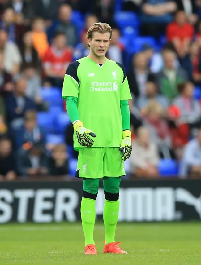 Sự khác biệt dễ nhận ra khi đây là Karius vào năm 2016.