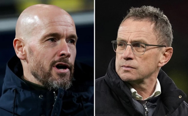 Ten Hag giống Rangnick vì triết lý chơi bóng pressing.