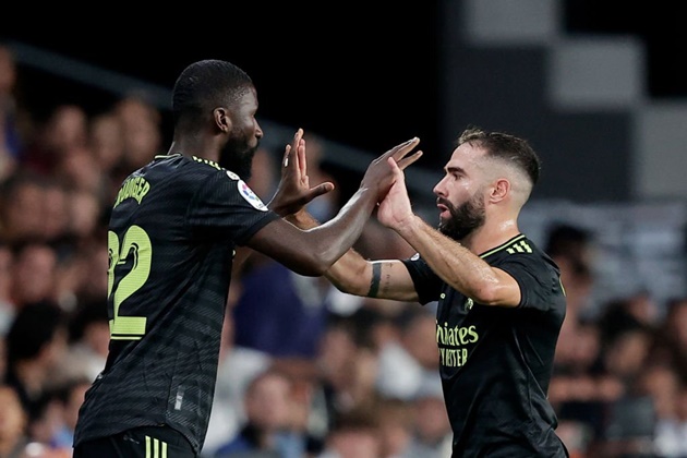 Antonio Rudiger là nhân vật chính của pha bóng đó sau khi vào sân thay thế Dani Carvajal.