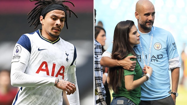 Họ đã có 3 người con tên Maria, Marius và Valentina. Trong đó, Maria Guardiola từng bị bắt gặp hẹn hò với cựu sao Tottenham là Dele Alli.
