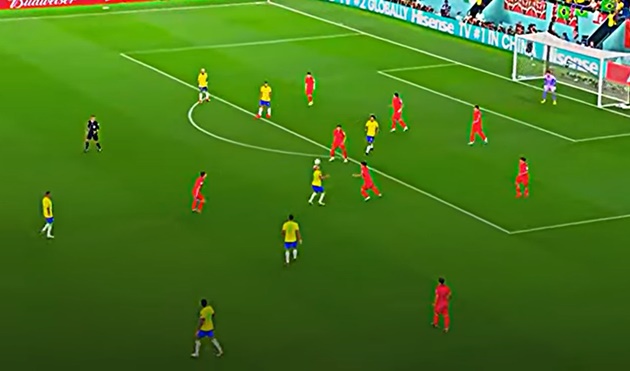 Richarlison là cái tên gây ấn tượng với màn phô diễn kỹ thuật của mình hơn bất cứ ai. Tiền đạo Tottenham Hotspur dùng đầu tung hứng quả bóng.