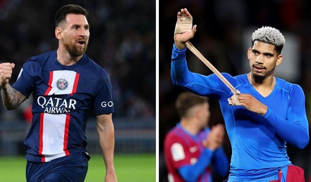 Ảnh bài viết Araujo muốn Barca chiêu mộ 2 cái tên, có Messi