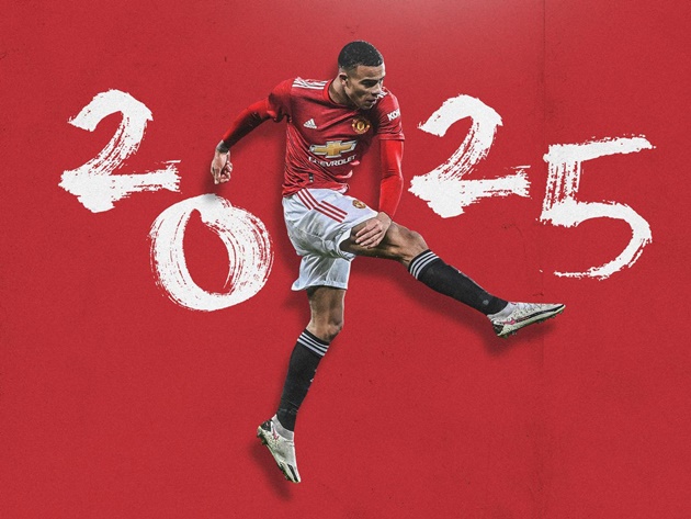 Man Utd thông báo ký hợp đồng mới đến hè 2025, kèm tùy chọn gia hạn thêm 1 năm với Greenwood vào tháng 2/2021. Bước tiến lớn này bị lu mờ bởi scandal rúng động làng túc cầu vào năm 2022.