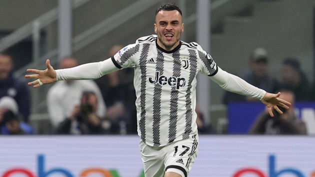 Cú đá chất lượng của số 17 giúp Juventus khai thông thế bế tắc. Tuy nhiên, tranh cãi xuất hiện ở tình huống lên bóng trước đó của Biaconeri.