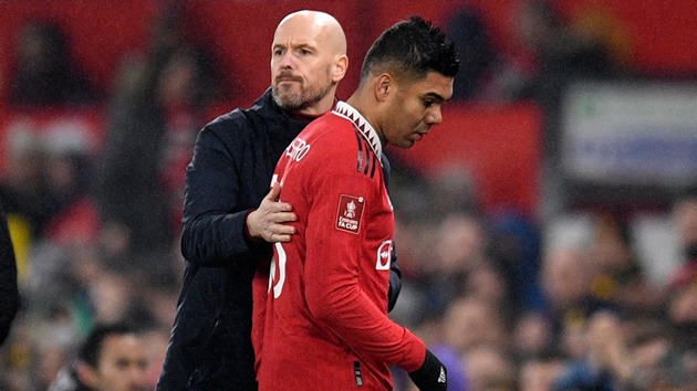 Casemiro sẽ không thể góp mặt trong 90 phút sắp tới.