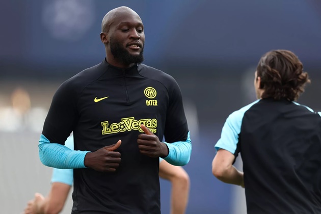 Lukaku tỏ ra khá bình tĩnh.