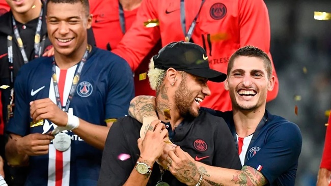PSG ra quyết định gạch tên Mbappe, Neymar và Verratti.