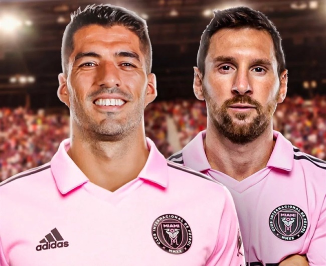 Messi và Suarez hội ngộ tại Inter Miami.