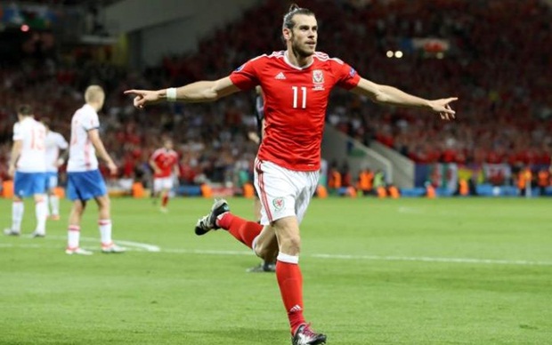 Bale đang là ứng viên nặng kí cho danh hiệu vua phá lưới EURO 2016. Ảnh: Internet.