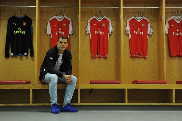 Tại Arsenal, tiền vệ người Thuỵ sĩ sẽ khoác áo 29. Ảnh: Internet.