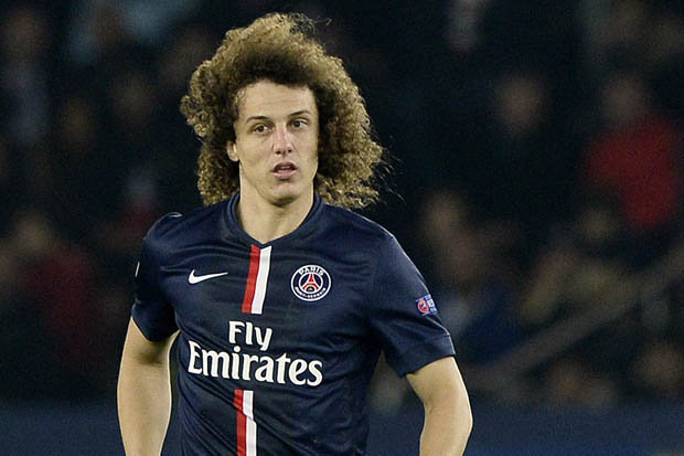 2. David Luiz - Chelsea sang PSG - 40 triệu bảng.