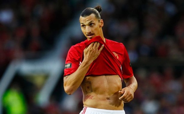Ibrahimovic tiếp tục "mất tích" khi M.U cần anh nhất. Ảnh: Internet.