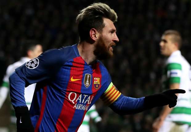 Messi đạt cột mốc mới.