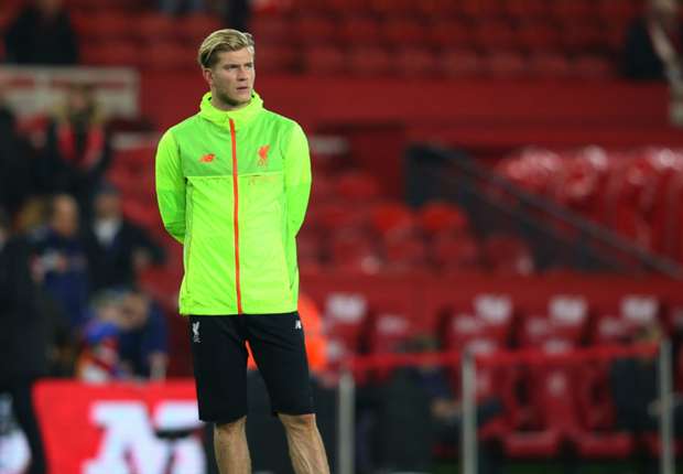Karius phải dự bị cho Mignolet cho trận gặp Middlesbrough. Ảnh: Goal.