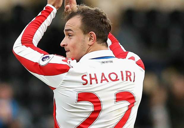 Shaqiri tiếc nuối vì không thể tới Liverpool. Ảnh: Goal.