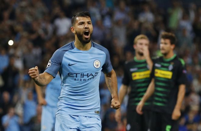 2. Sergio Aguero, Manchester City - 103.91 phút/bàn