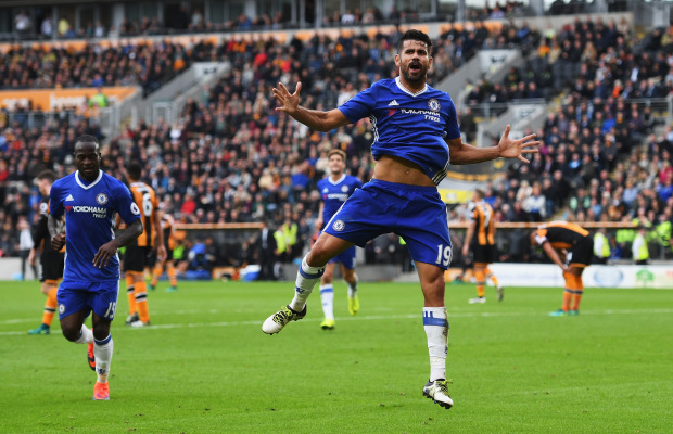 1. Diego Costa, Chelsea - Bàn thắng: 14 - Bàn thắng từ penalty: 0