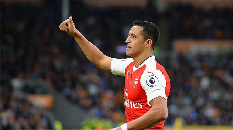 3. Alexis Sanchez, Arsenal - Bàn thắng: 13 - Bàn thắng từ penalty: 0