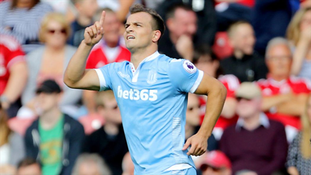 8. Xherdan Shaqiri, Stoke City - Số lần: 12