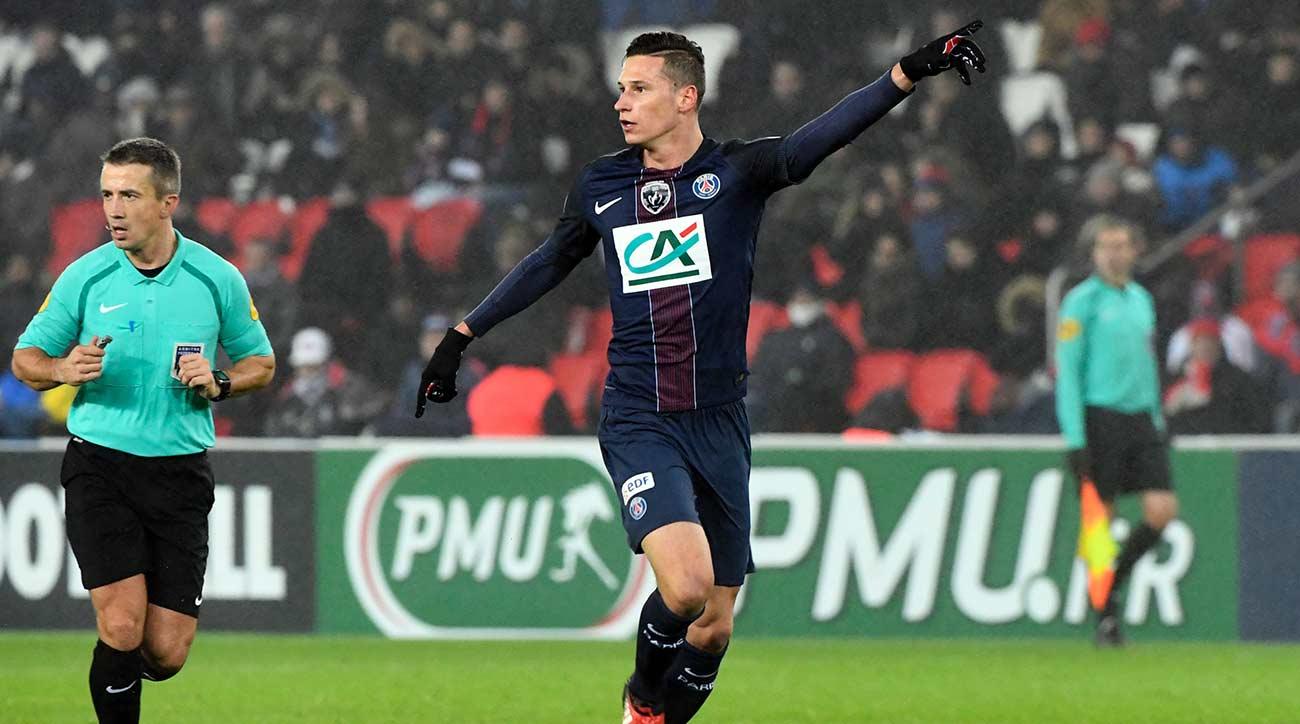 Draxler đang là người thừa tại PSG.