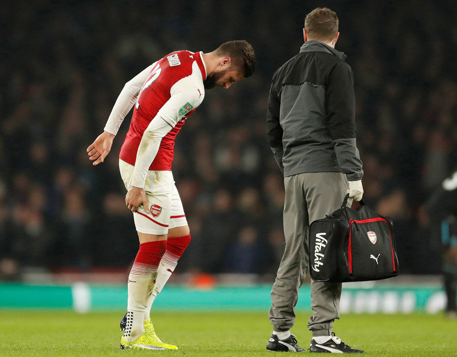 Ảnh bài viết Fan Arsenal "tái mặt" vì chấn thương của Giroud