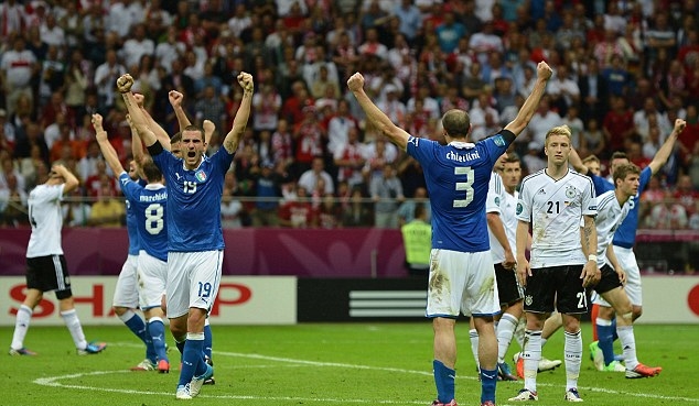 Ảnh bài viết 3 thất bại khó quên của tuyển Đức trước Italia