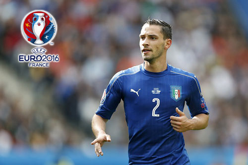 Hậu vệ phải: Mattia De Sciglio (Italia).