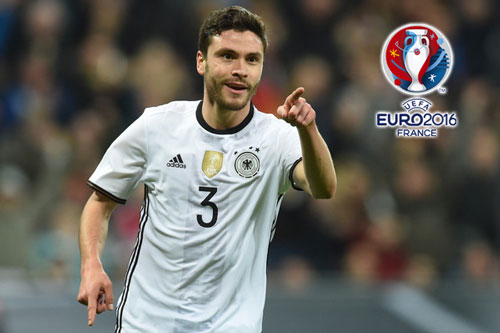 Hậu vệ trái: Jonas Hector (Đức).